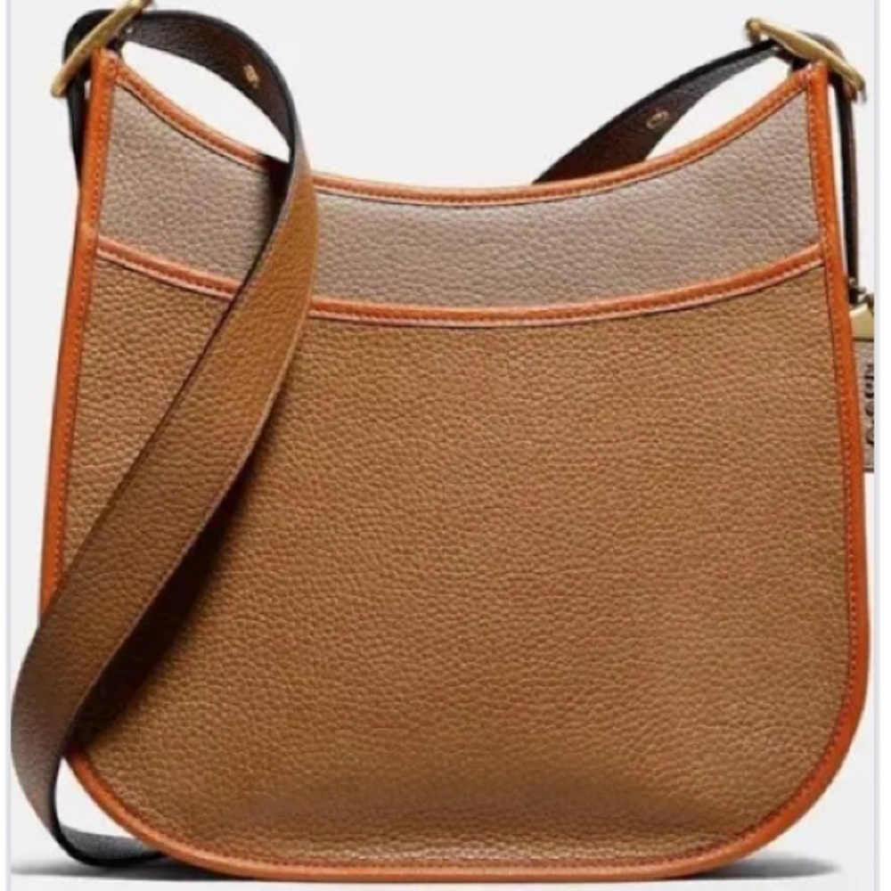 COACH EMERY COLORBLOCK PEBBLE SHOULDER BAG/CROSSBODY 
Style No. 88361